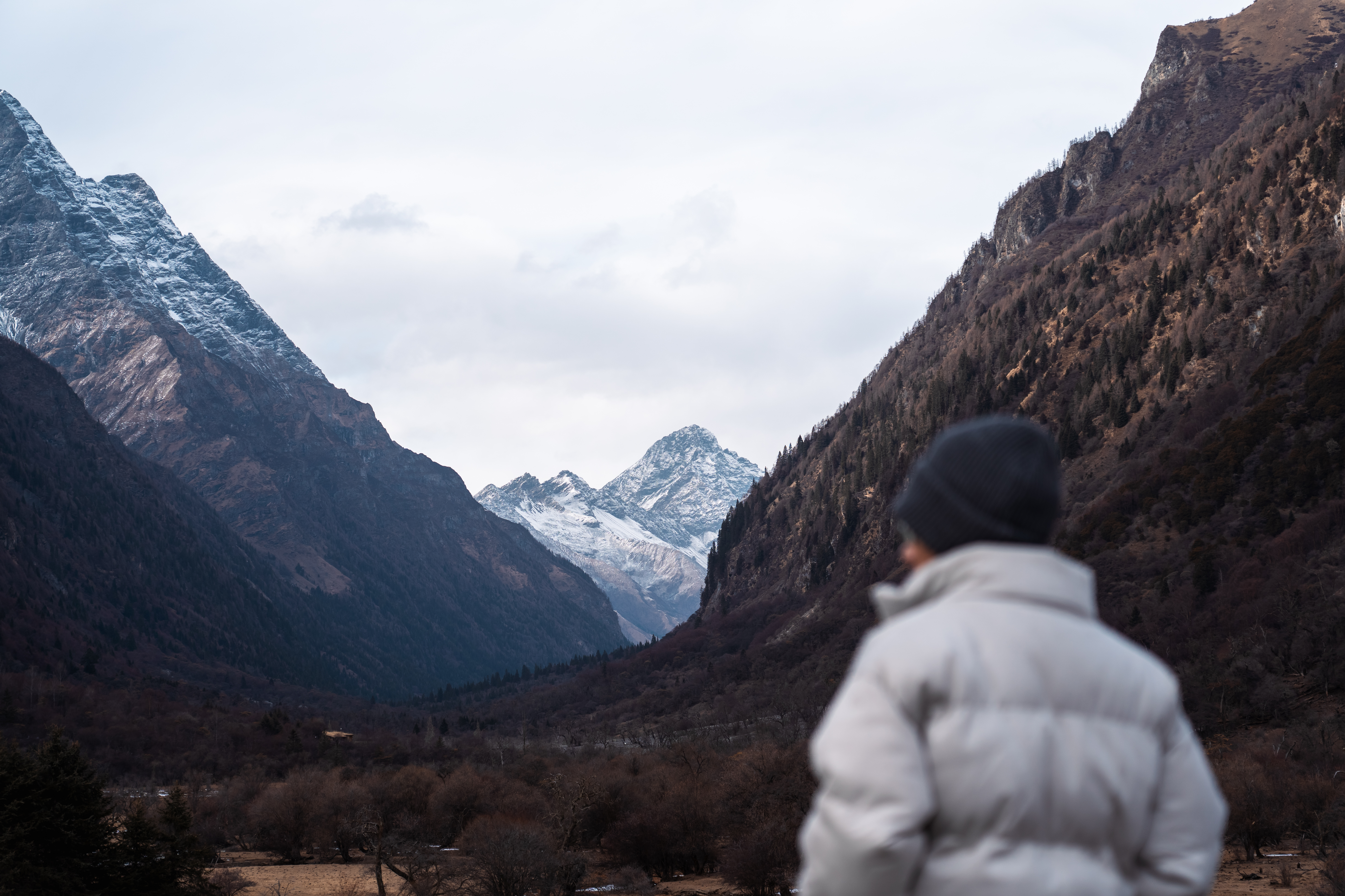 四姑娘山雪峰